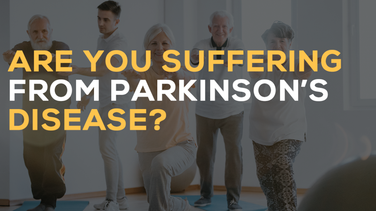 Suffering from Parkinson's disease