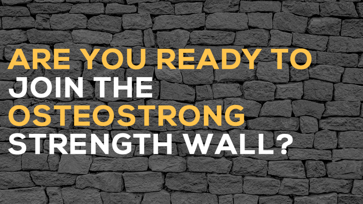 OsteoStrong strength wall